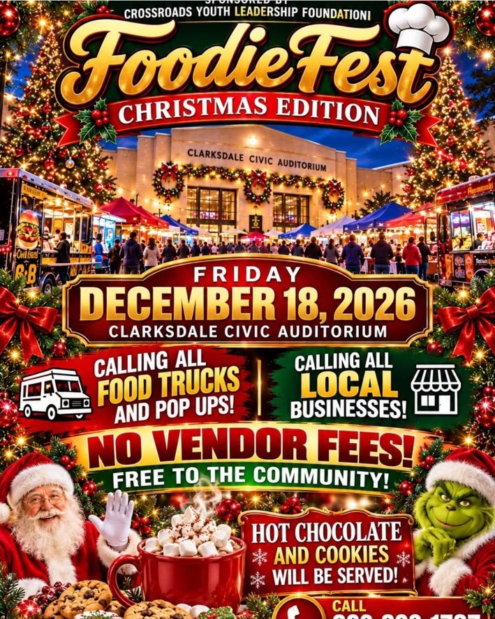 FoodieFest Christmas Edition flyer